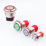 Bouton-poussoir métallique à courant élevé série WD-D