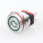 Bouton métallique haute intensité personnalisé de la série WD-D