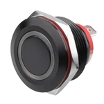Bouton métallique à courant élevé en oxyde noir série WD-D1