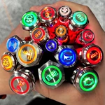 Interrupteurs à bouton-poussoir métalliques personnalisés de la série WD-A