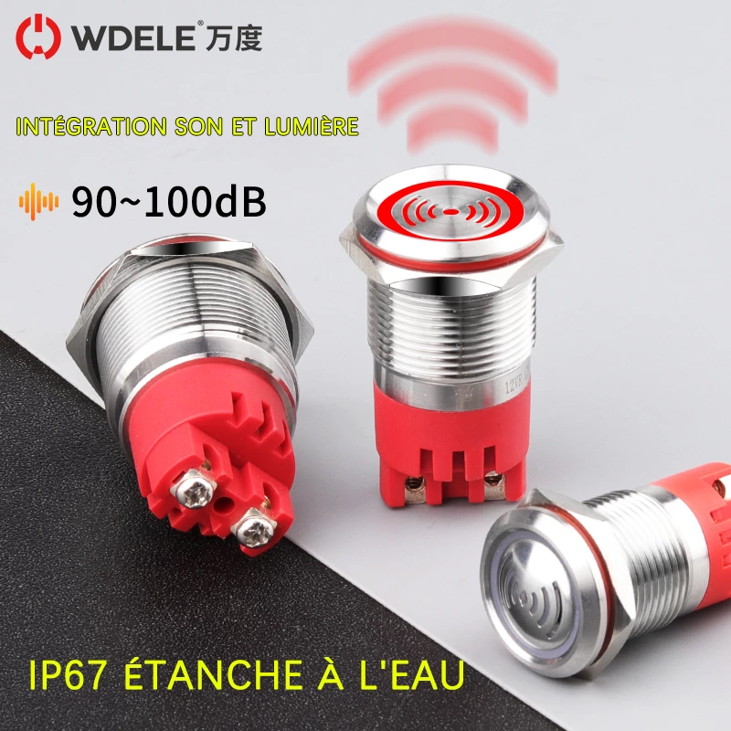 Série de buzzers métalliques WD-F